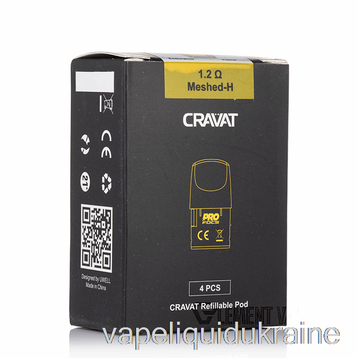 Vape Liquid Ukraine Uwell Cravat Replacement Pods 1.5mL CRAVAT Pod